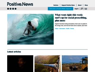 positivenews.com screenshot