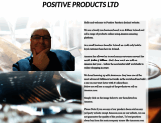 positiveproductsltd.com screenshot