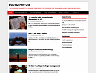 positivevirtues.com screenshot