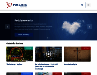 poslanie.pl screenshot