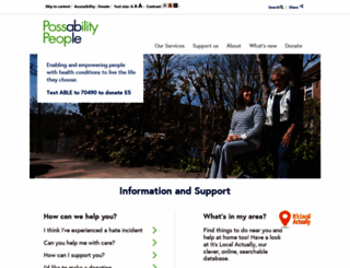 possabilitypeople.org.uk screenshot