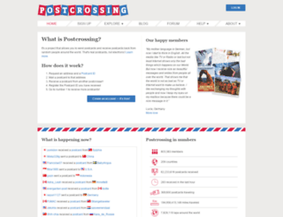 post-crossing.ru screenshot