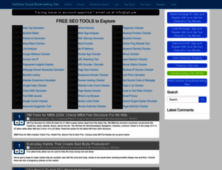 post.bookmarking.site screenshot