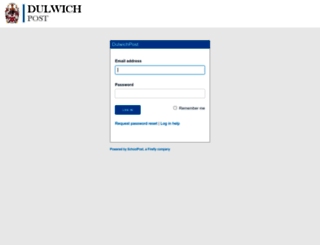 post.dulwich.org.uk screenshot