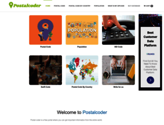 postalcoder.com screenshot