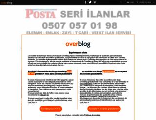 postaseriilan.over-blog.com screenshot