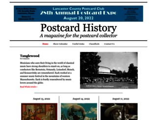postcardhistory.net screenshot