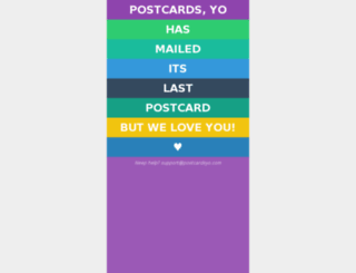postcardsyo.com screenshot
