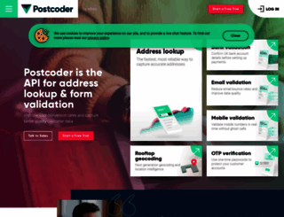 postcoder.com screenshot