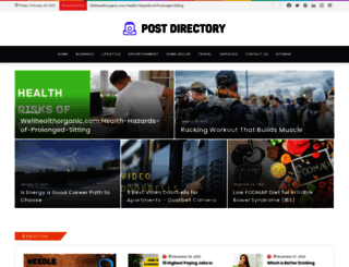 postdirectory.com screenshot