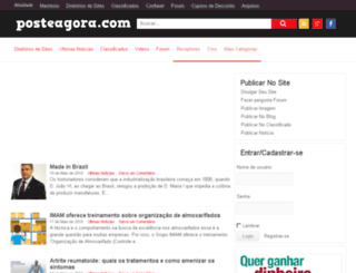 posteagora.com screenshot