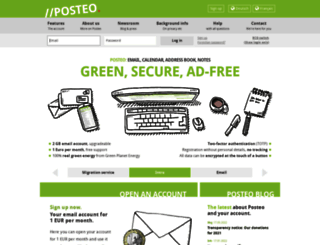 posteo.org screenshot