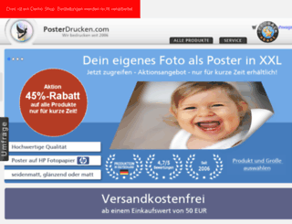 posterdrucken.com screenshot