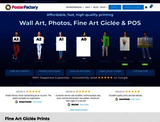 posterfactory.com.au screenshot