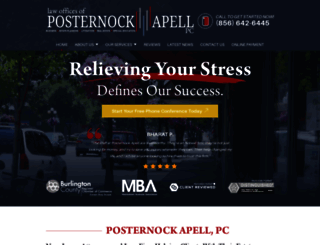 posternockapell.com screenshot