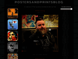 postersandprintsblog.com screenshot