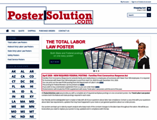 postersolution.com screenshot
