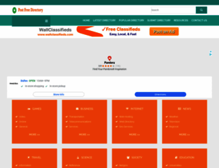 postfreedirectory.com screenshot