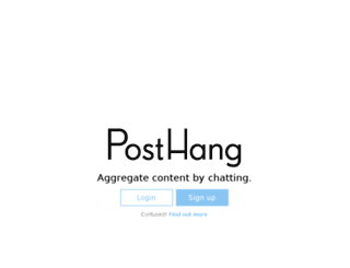 posthang.com screenshot