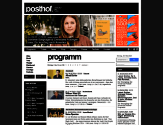 posthof.at screenshot