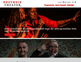 posthuistheater.nl screenshot