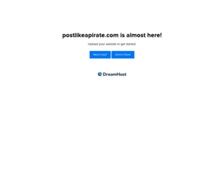 postlikeapirate.com screenshot