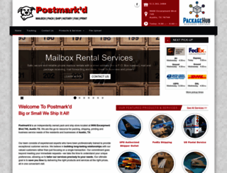 postmarkd.com screenshot