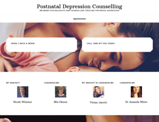 postnataldepressionpsychologist.com screenshot