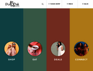 postoakmall.com screenshot