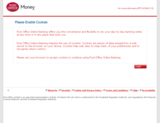 postofficeonlineaccount.co.uk screenshot