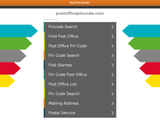 postofficepincode.com screenshot