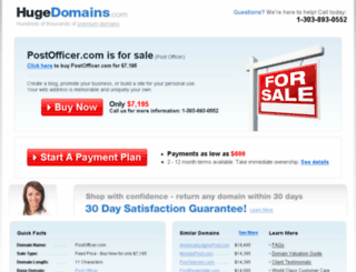 postofficer.com screenshot