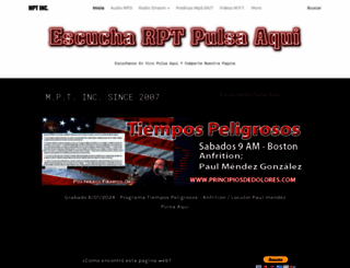 postrerostiempos.org screenshot