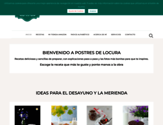 postresdelocura.com screenshot