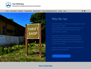 postthriftshop.org screenshot