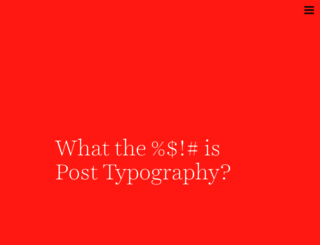 posttypography.com screenshot