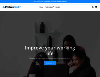 posture-desk-store.myshopify.com screenshot
