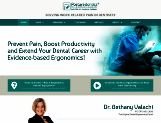 posturedontics.com screenshot