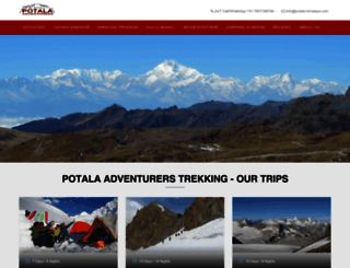 potala-himalaya.com screenshot