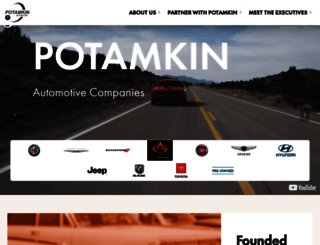 potamkinautomotive.com screenshot