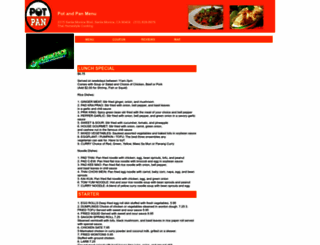 potandpan.menutoeat.com screenshot