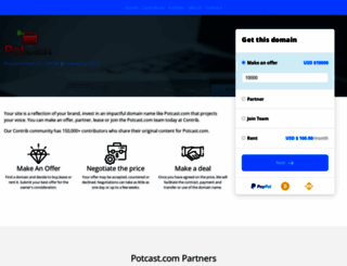potcast.com screenshot