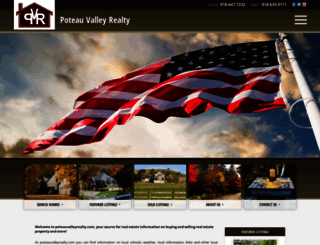 poteauvalleyrealty.com screenshot
