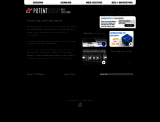 potentgroup.com screenshot