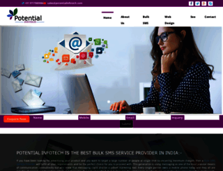 potentialinfotech.com screenshot
