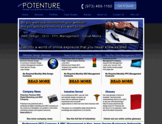 potenture.com screenshot
