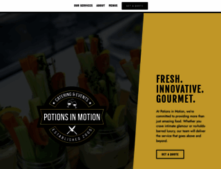 potionsinmotion.com screenshot