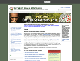 potlimitomahastrategies.com screenshot