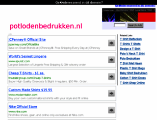 potlodenbedrukken.nl screenshot