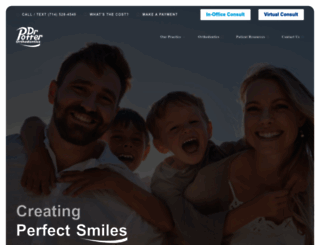 potterorthodontics.com screenshot